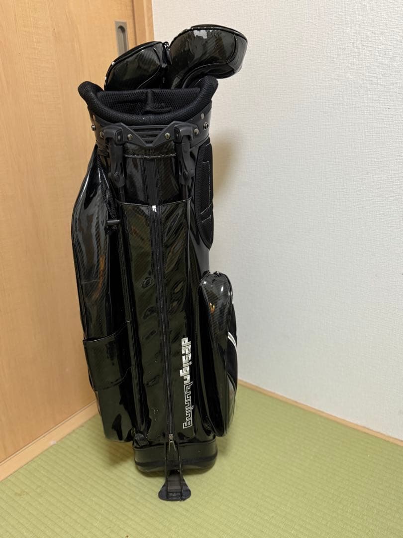 希少品デザインチューニングキャディバッグ　ヘッドカバー　おまけ