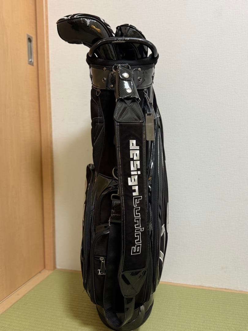 希少品デザインチューニングキャディバッグ　ヘッドカバー　おまけ