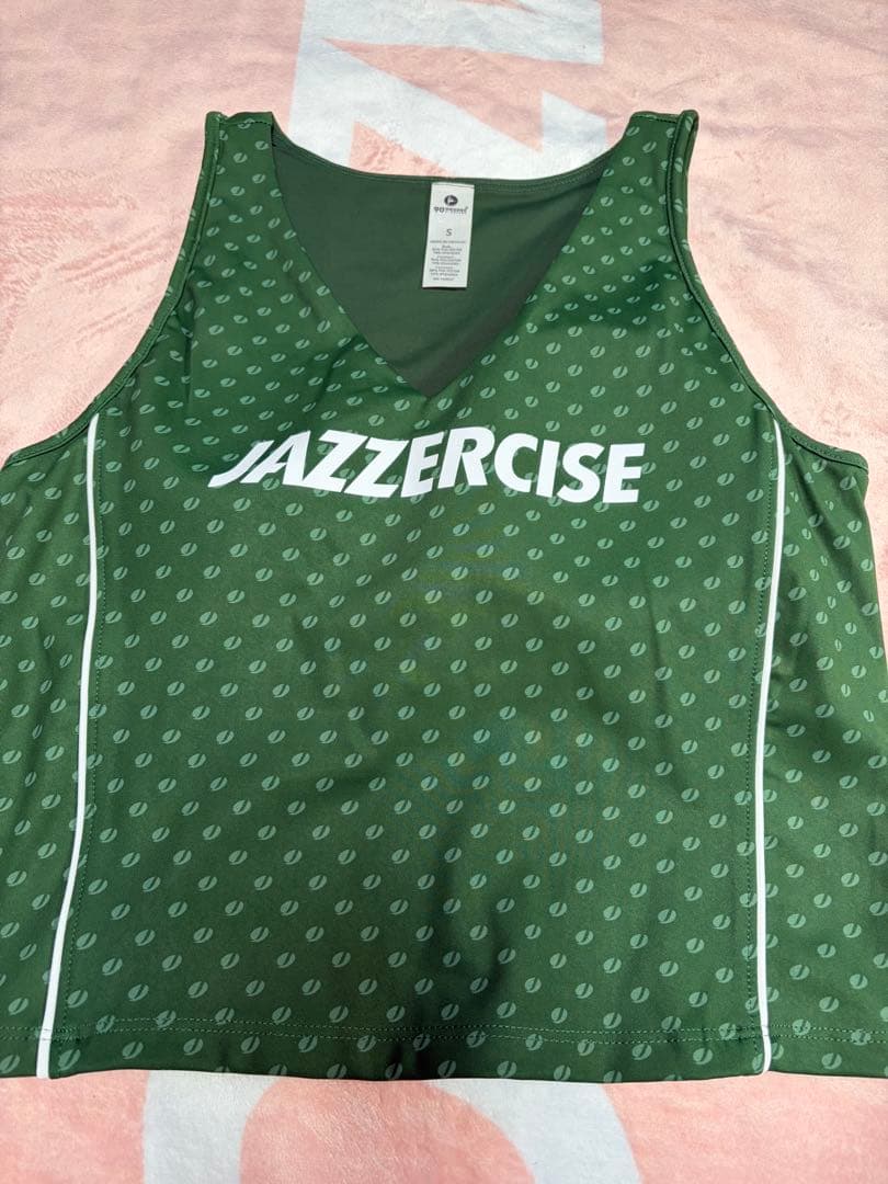 新品❗️ ジャザサイズ　ブラトップ　Sサイズ　グリーン　アイコン