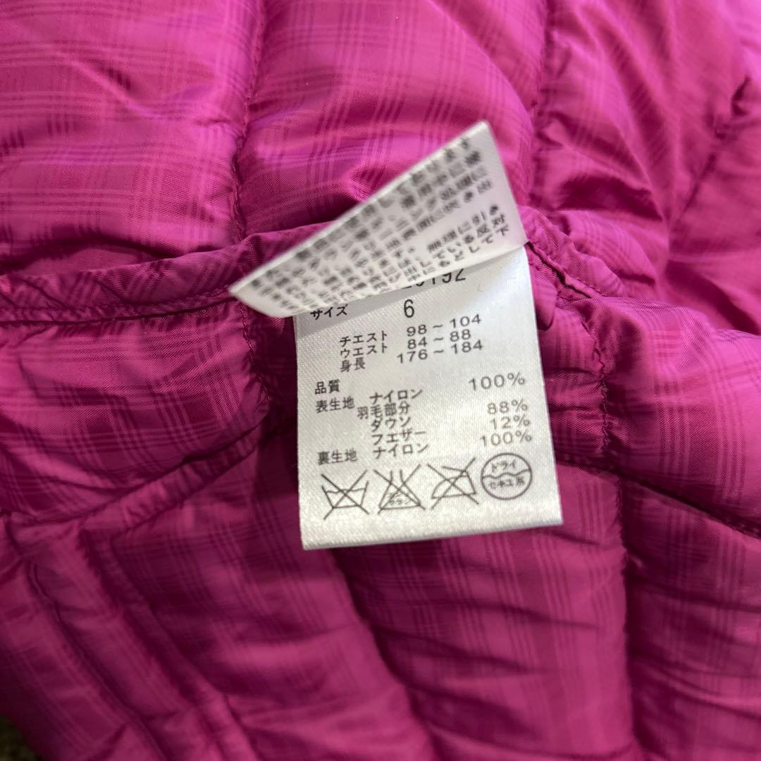 k*a様 【最終価格】【美品】ピンクダウンベスト サイズ6