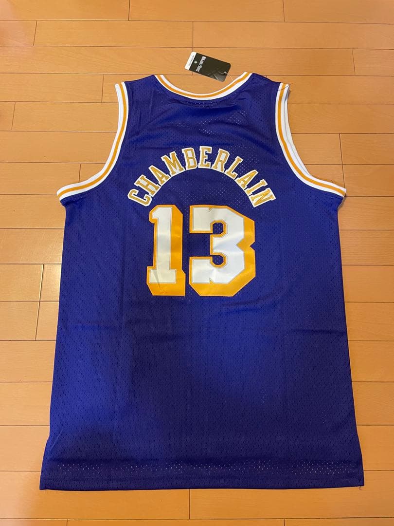 Lakers NBAタンクトップ　MITCHELL&NESS ユニホーム　 L