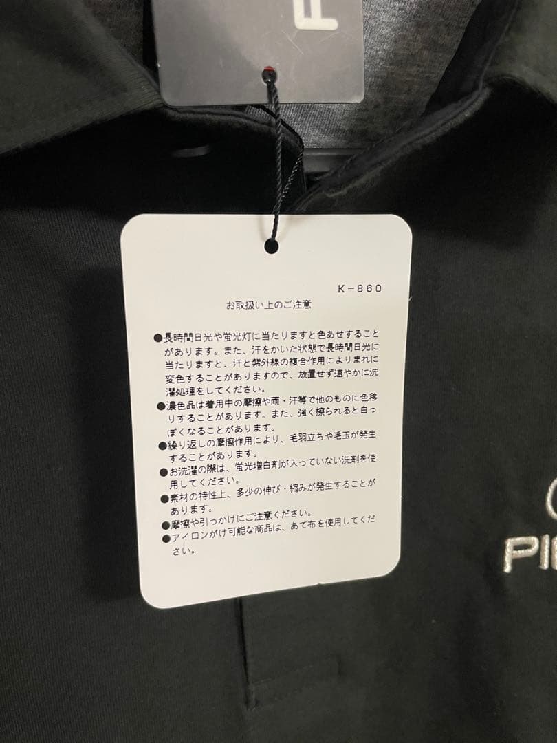 PING 長袖ポロシャツ　ゴルフ