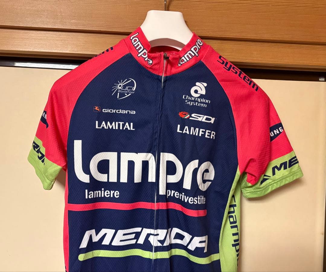 Lampre Champion System サイクルジャージ上下セット