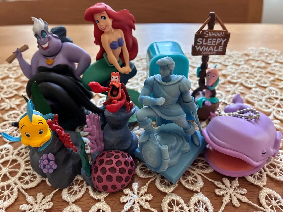 リトルマーメイド フィギュアセット