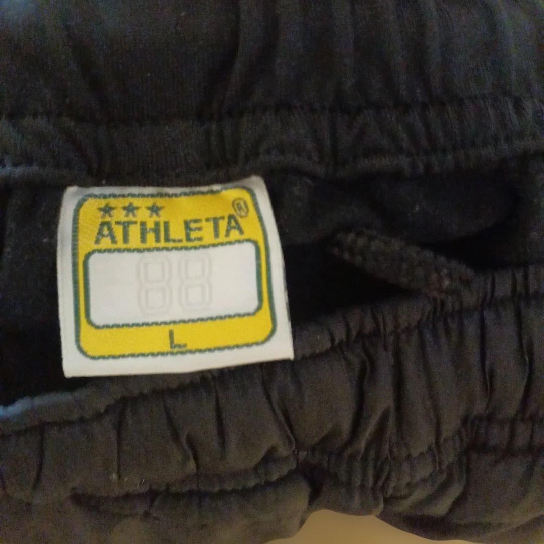 ATHLETA フード付きダウンとパンツ のLサイズ上下でこの値段はないです！