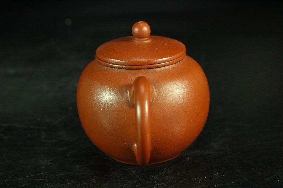 中国美術 煎茶 朱泥 茶器 在印(K-YC691)