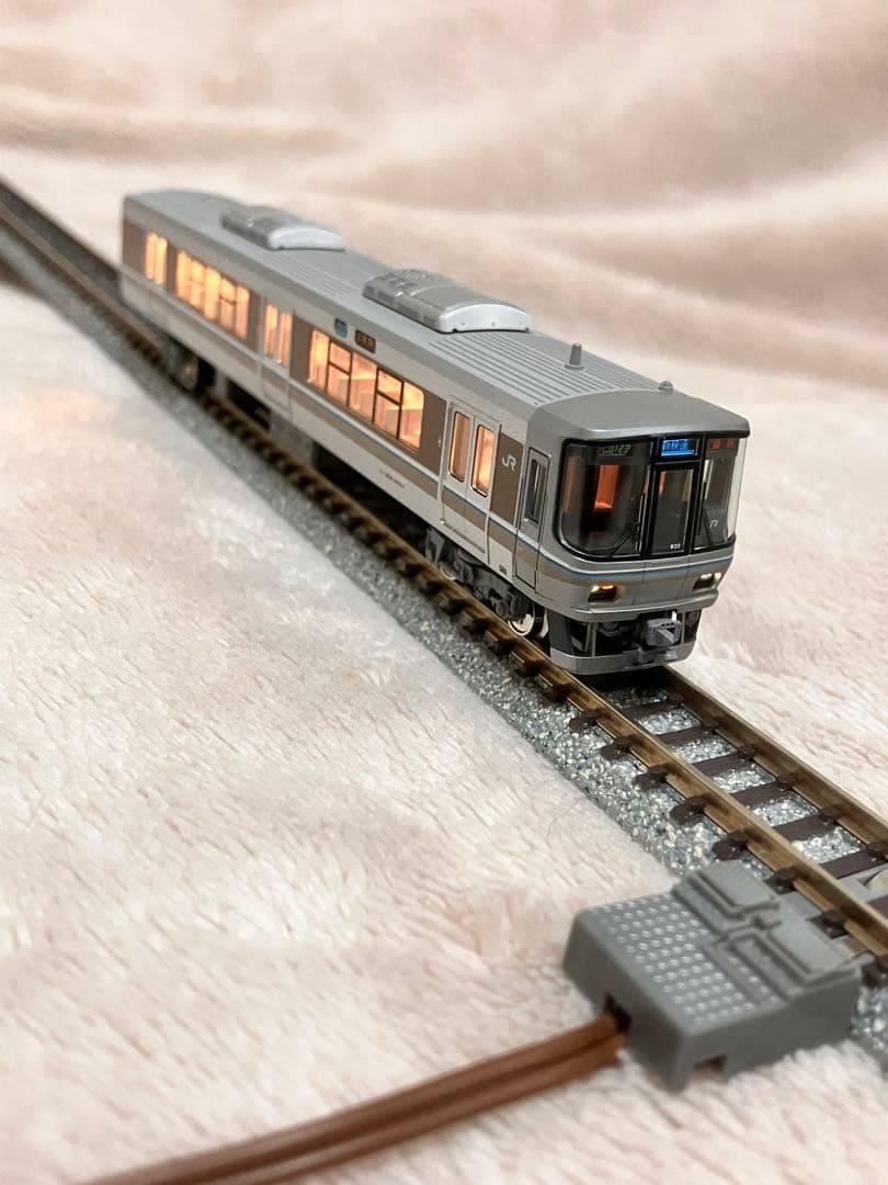 KATO 新快速　223系2000番台8両セット　室内灯付き　動作良好