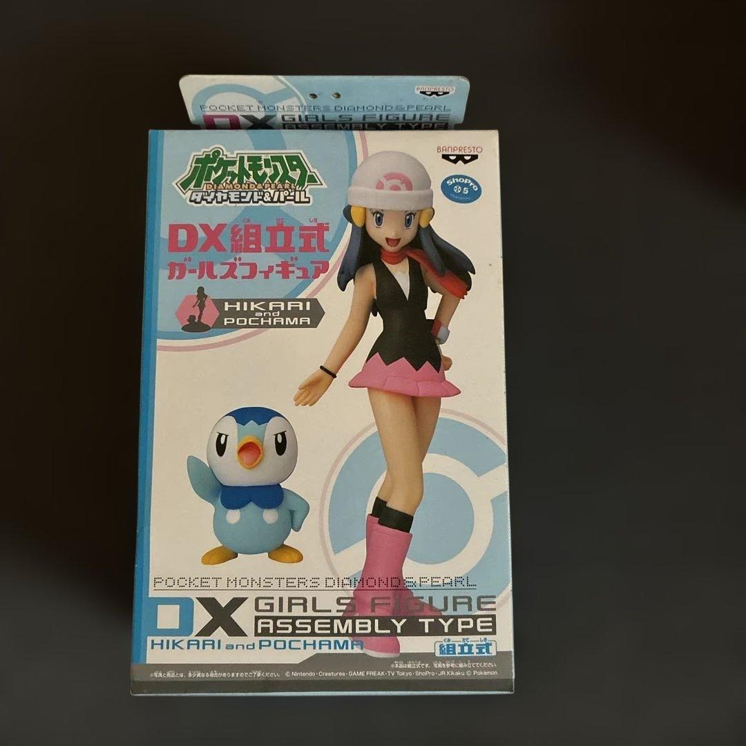 ポケモン DX組立式 ガールズ フィギュア ヒカリ&ミミロ ヒカリ&ポッチャマ