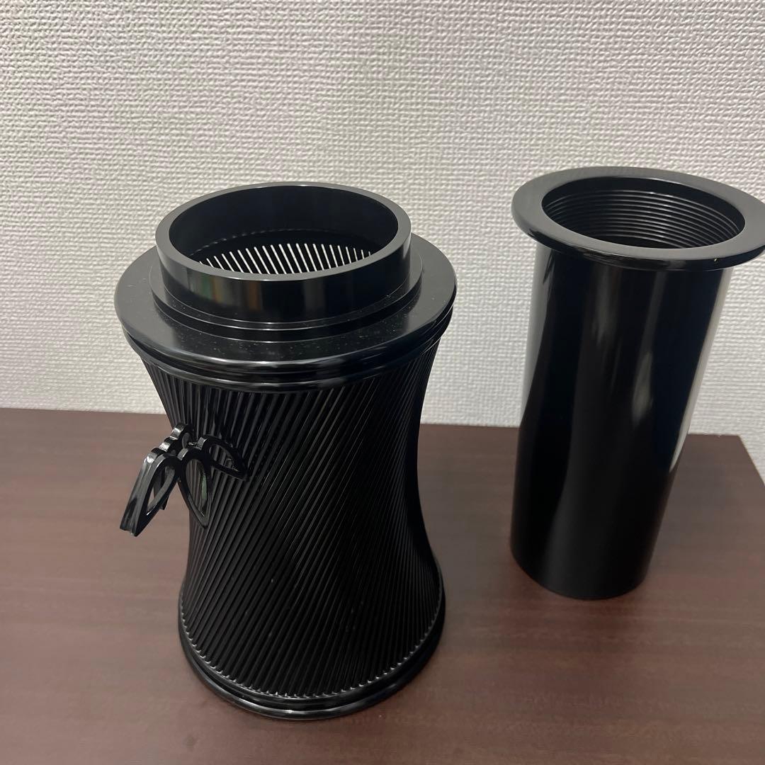 薄端 水盤 花器　薄端　竹耳透
