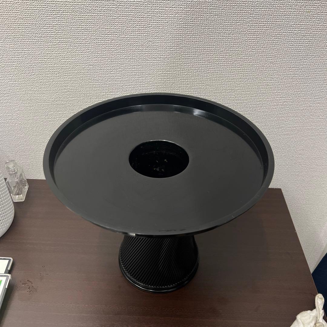 薄端 水盤 花器　薄端　竹耳透