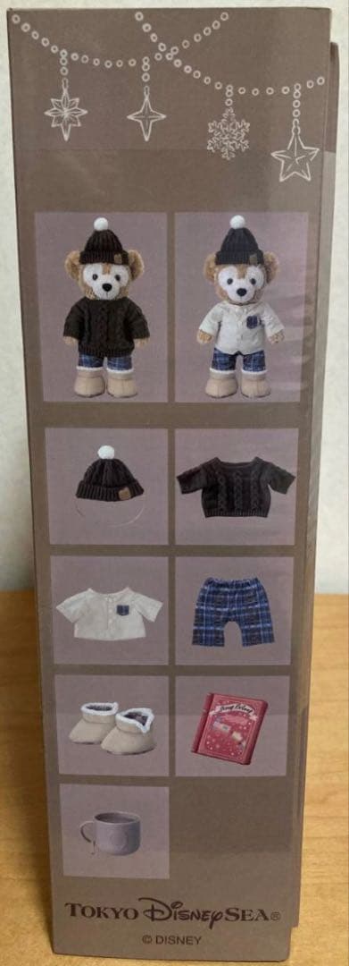 ぬいぐるみコスチューム ダッフィー シェリーメイ ウォームウィンター セット