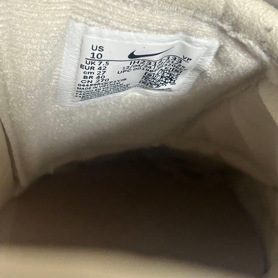 未使用⭐︎NIKE ナイキ トータル90 ホワイト×ベージュ 27センチ