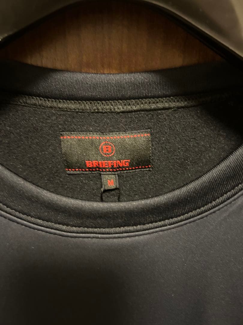 BRIEFING ブリーフィングウェア　トレーナー　長袖ネイビー　新品未使用