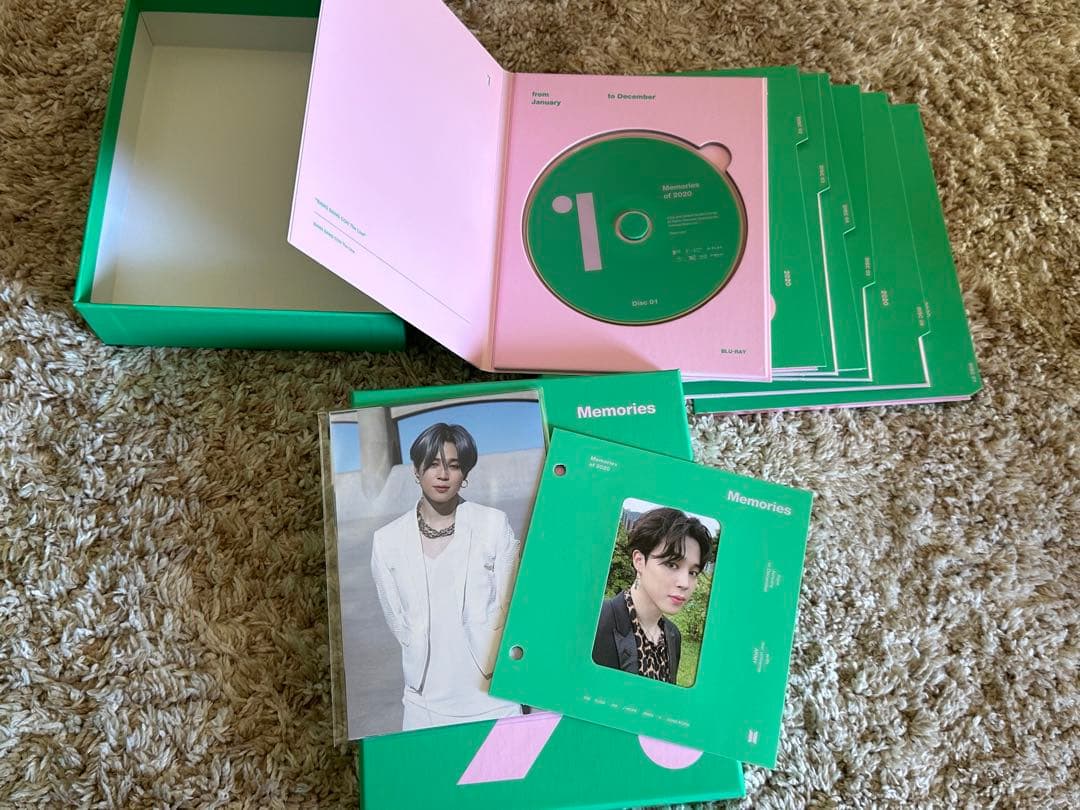 BTS Memories 2020 DVD＆Blu-rayセット ジミン トレカ