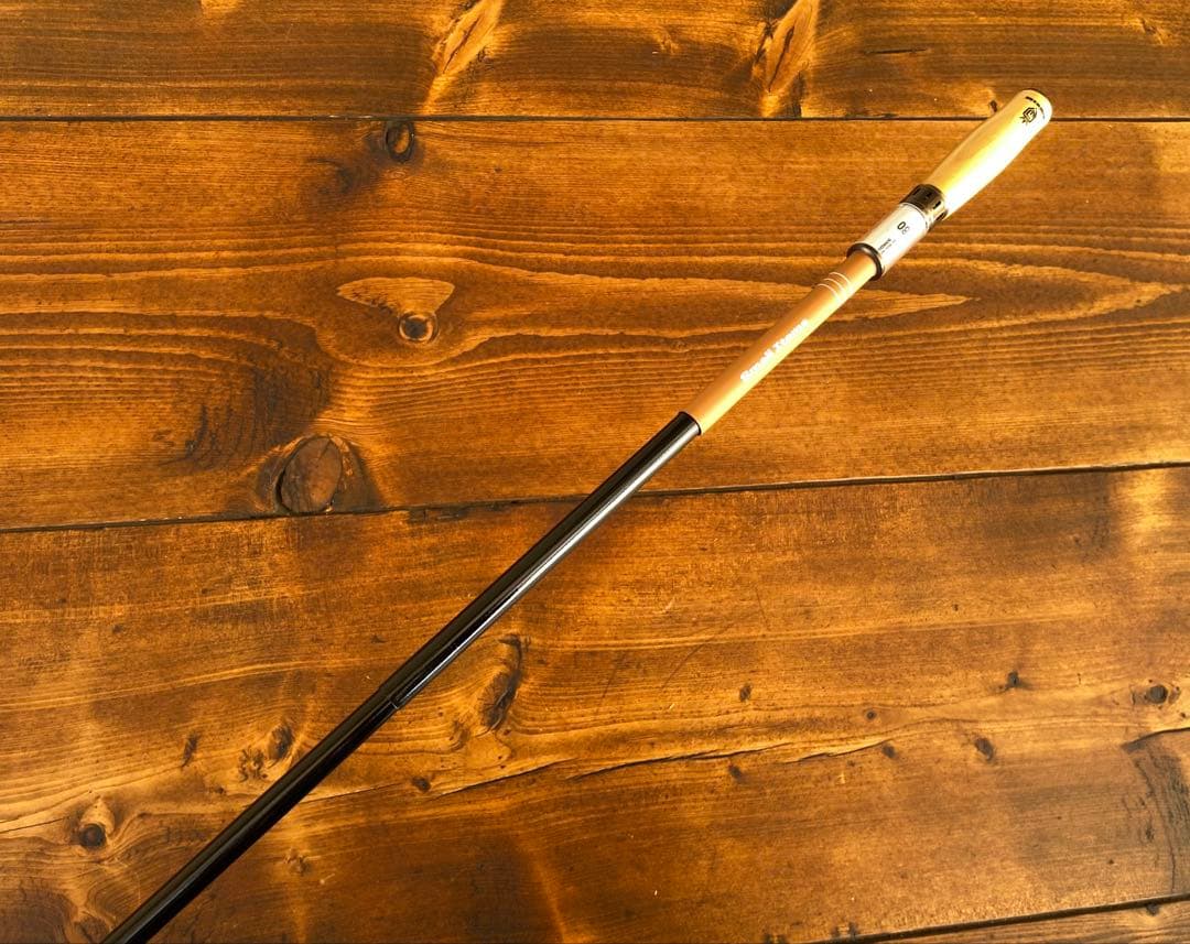 小物釣り竿　タナゴ竿　ブラウン×ホワイト　180cm ウッドグリップ　振り出し竿