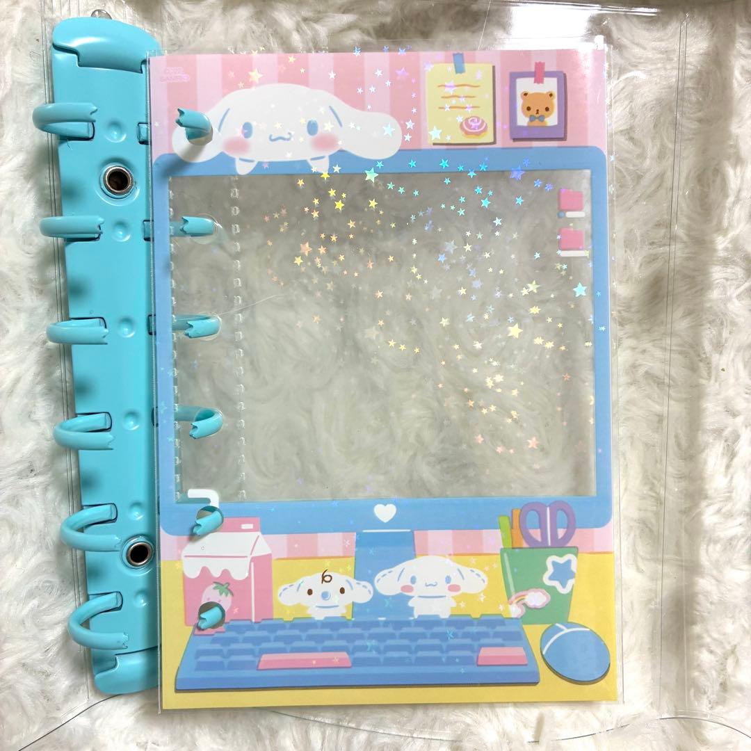 正規品　シール帳　完成品　サンリオ　シナモン　ボンボンドロップ　うるちゅるシール