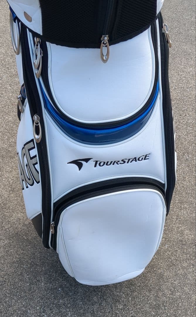 美品TOURSTAGE ゴルフバッグ・キャディバッグ