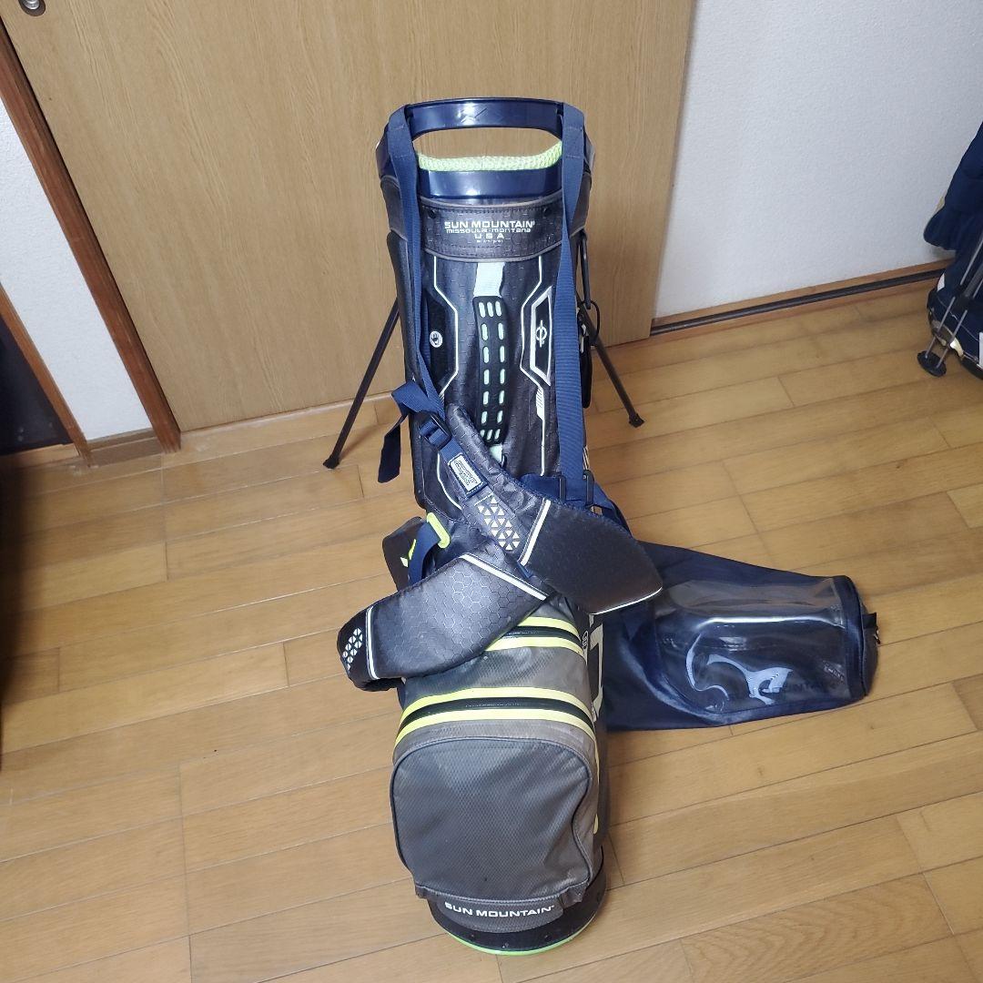 サンマウンテン 軽量防水スタンド式 キャディバッグ H2NO