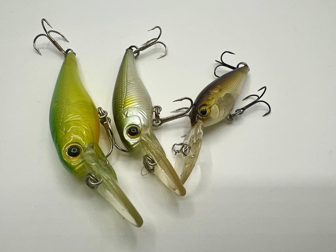 小型ミノー　6個セット　メガバス X55（Ｆ）LIVE-X SMOLT
