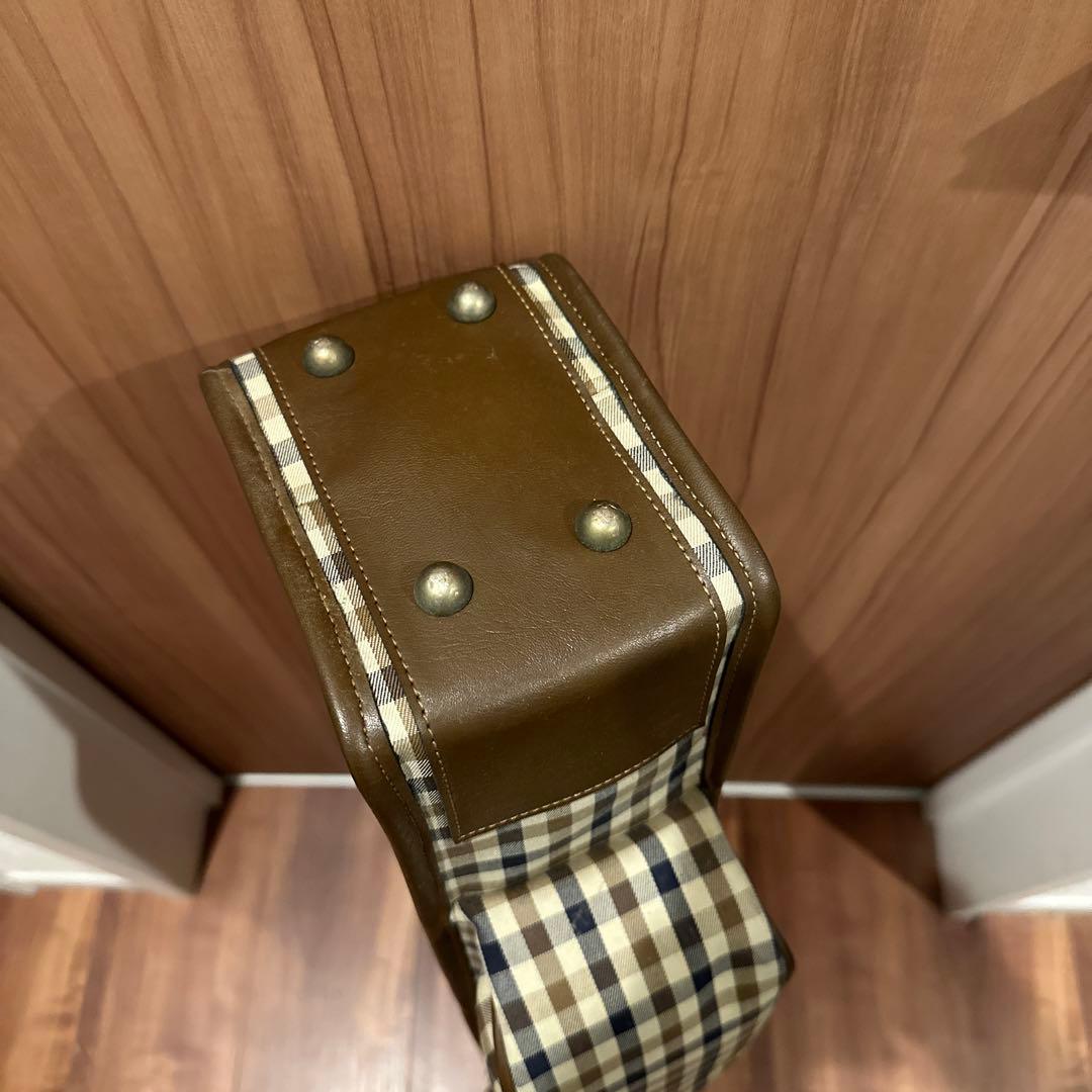 ※未使用、タグ付き アクアスキュータム Aquascutum ゴルフクラブケース