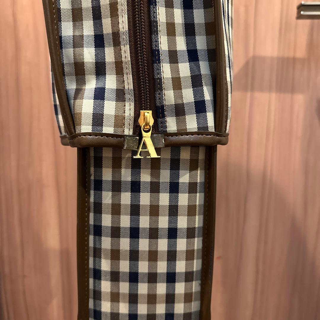 ※未使用、タグ付き アクアスキュータム Aquascutum ゴルフクラブケース