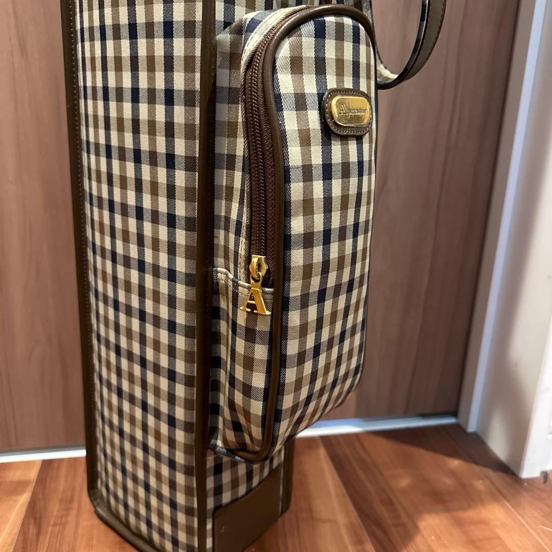※未使用、タグ付き アクアスキュータム Aquascutum ゴルフクラブケース