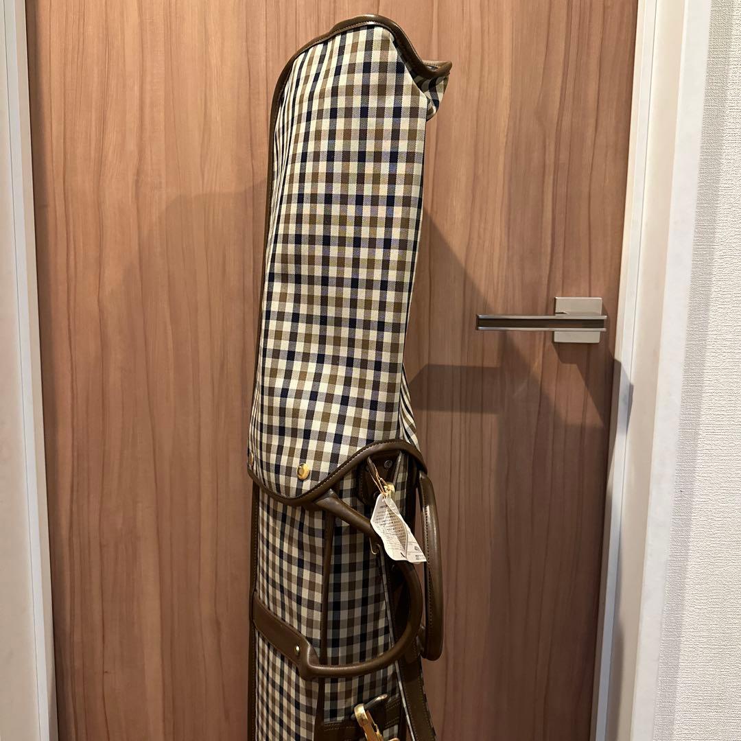 ※未使用、タグ付き アクアスキュータム Aquascutum ゴルフクラブケース