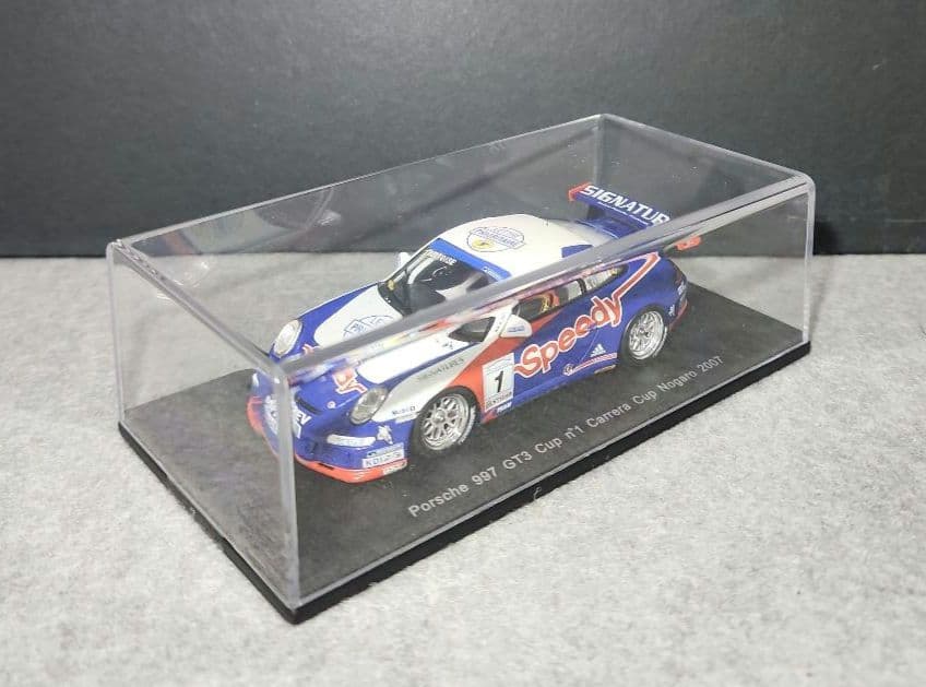 スパークモデル 1/43スケール ポルシェ997 GT3 CUP #1