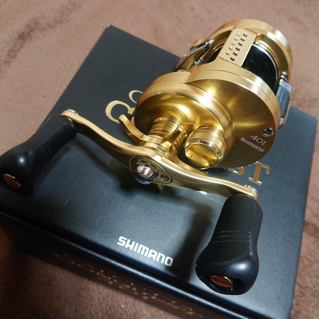 シマノ　カルカッタコンクエスト　401　レフトハンドル