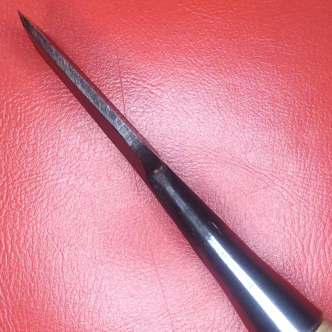 (352) のみ 本家大西 追入鑿 １寸４分 樫柄 新品