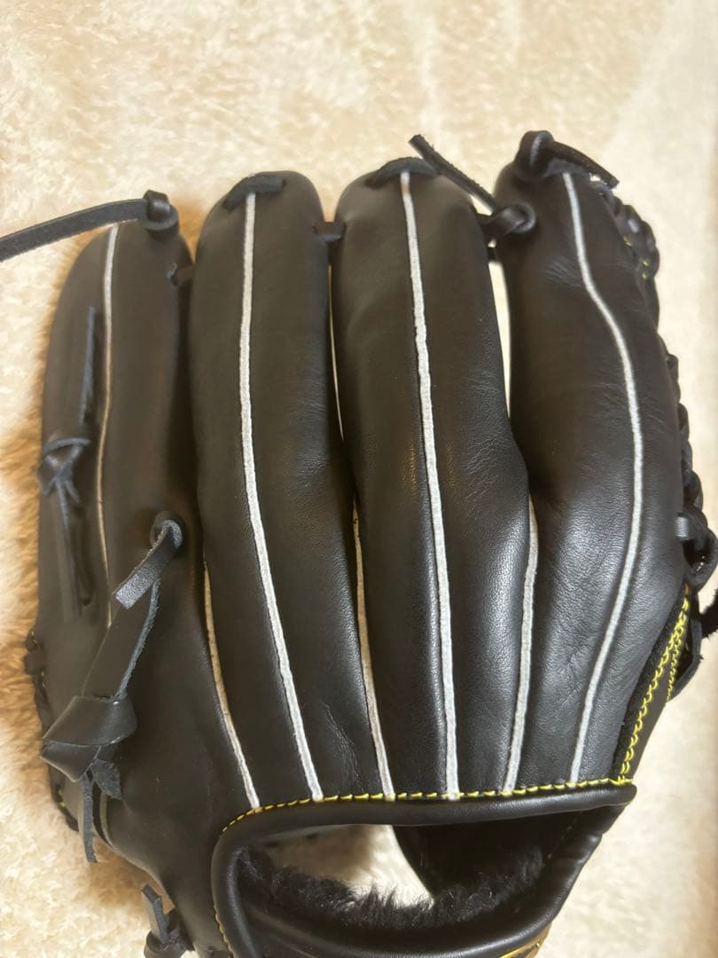 ZETT 軟式グローブ 黒 少年野球