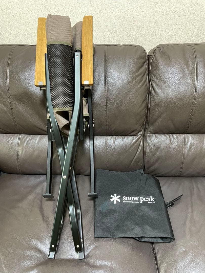スノーピーク peak ローチェア ショート グレー