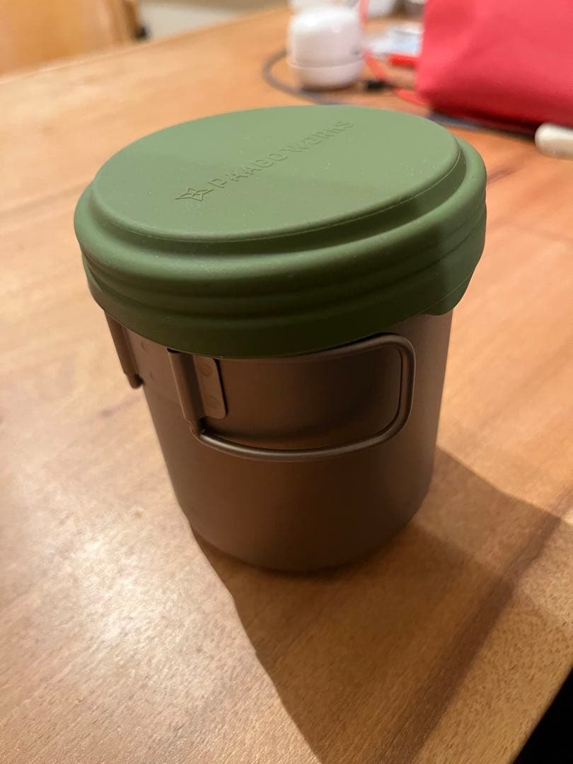 【未使用】パーゴワークス　TRAILPOT 500 チタン製クッカー 500ml
