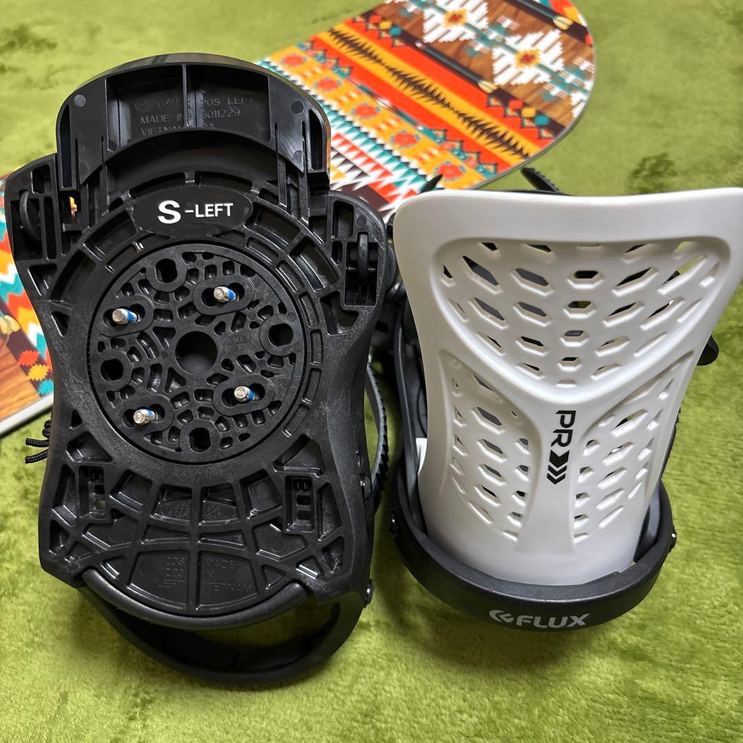 【新品・未使用】elan PRISM 137 バインflux S スノーボード