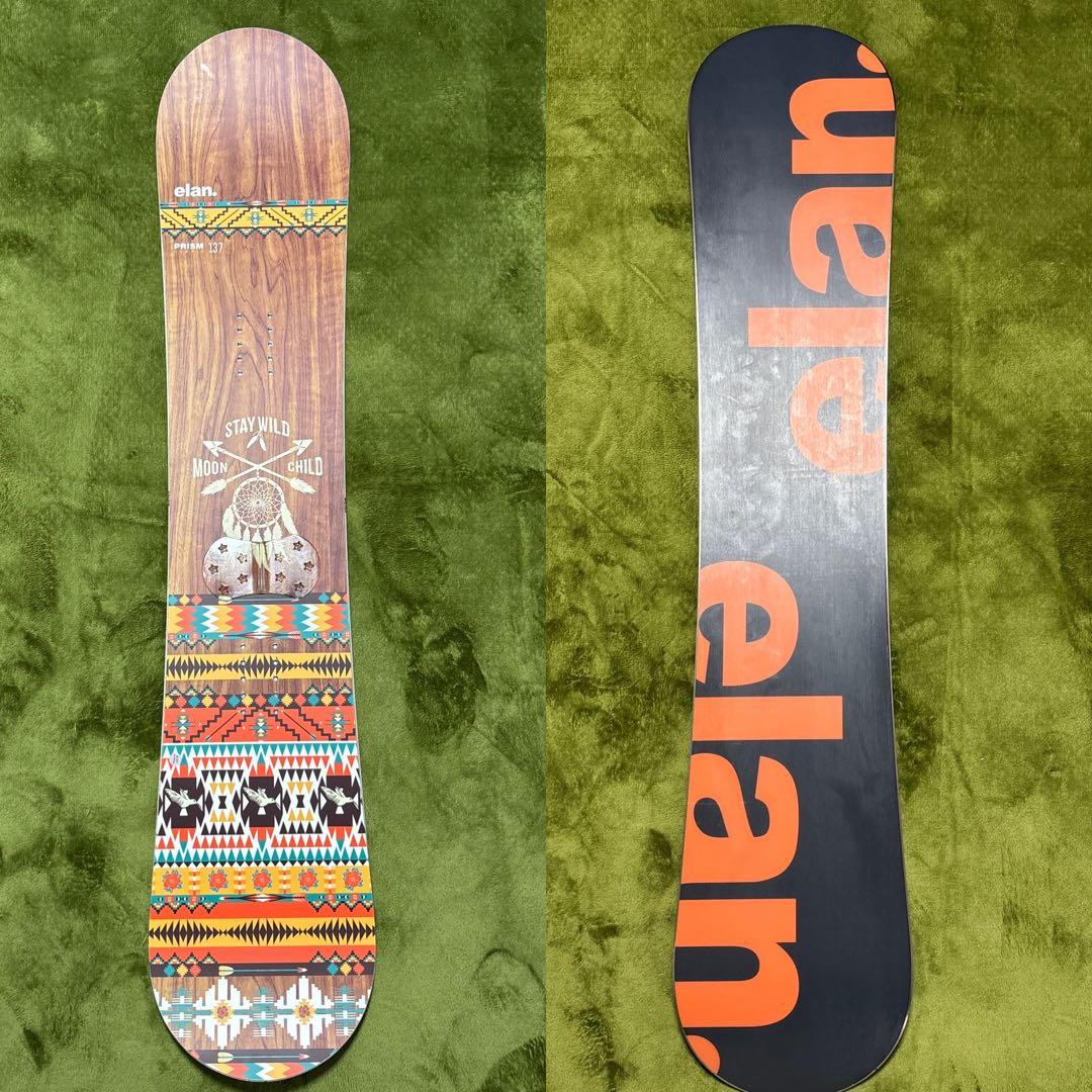 【新品・未使用】elan PRISM 137 バインflux S スノーボード