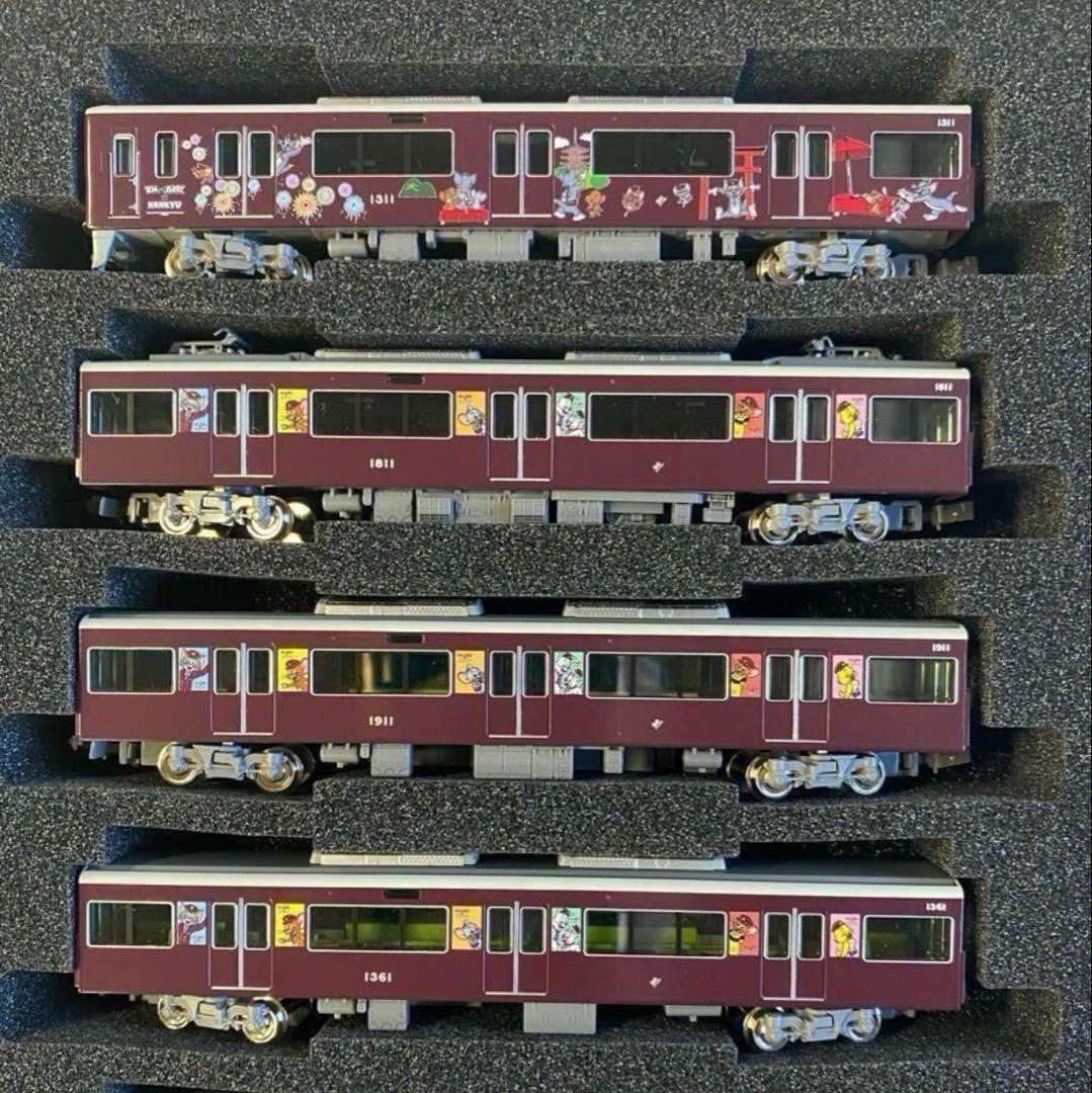 【新品在庫品】GM 阪急1300系（京都線・トムとジェリー号)8両セット