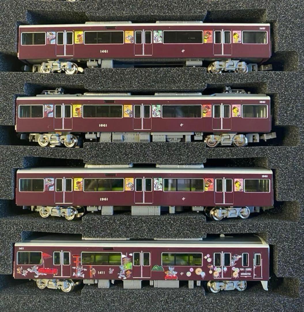 【新品在庫品】GM 阪急1300系（京都線・トムとジェリー号)8両セット