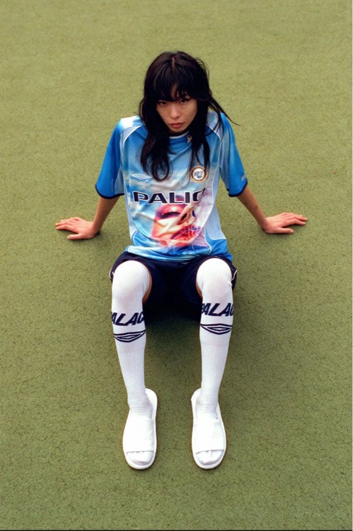 ウェア palace umbro away shirt dream sky