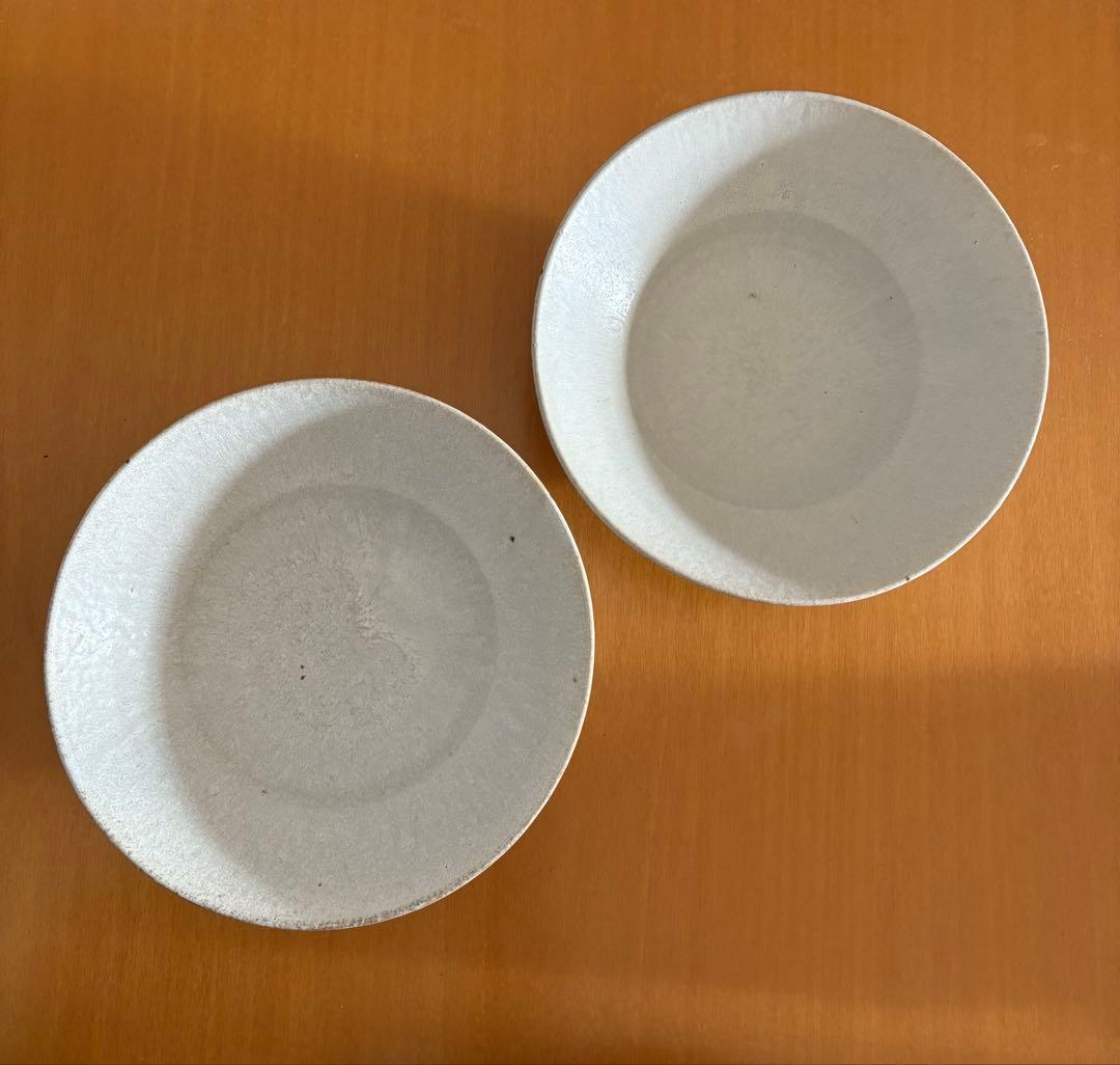 【未使用】清岡幸道さん リムボウル リム鉢　2枚セット　約20cm