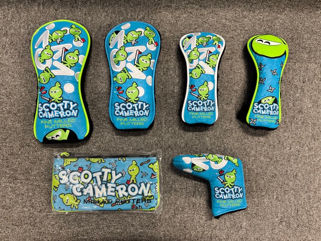 【おじどれ】SCOTTY CAMERON ゴルフバッグ・ヘッドカバーセット