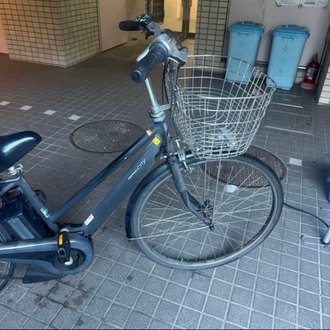 東京手渡し限定　電動アシスト自転車 27インチヤマハ　12.8ah大容量バッテリ