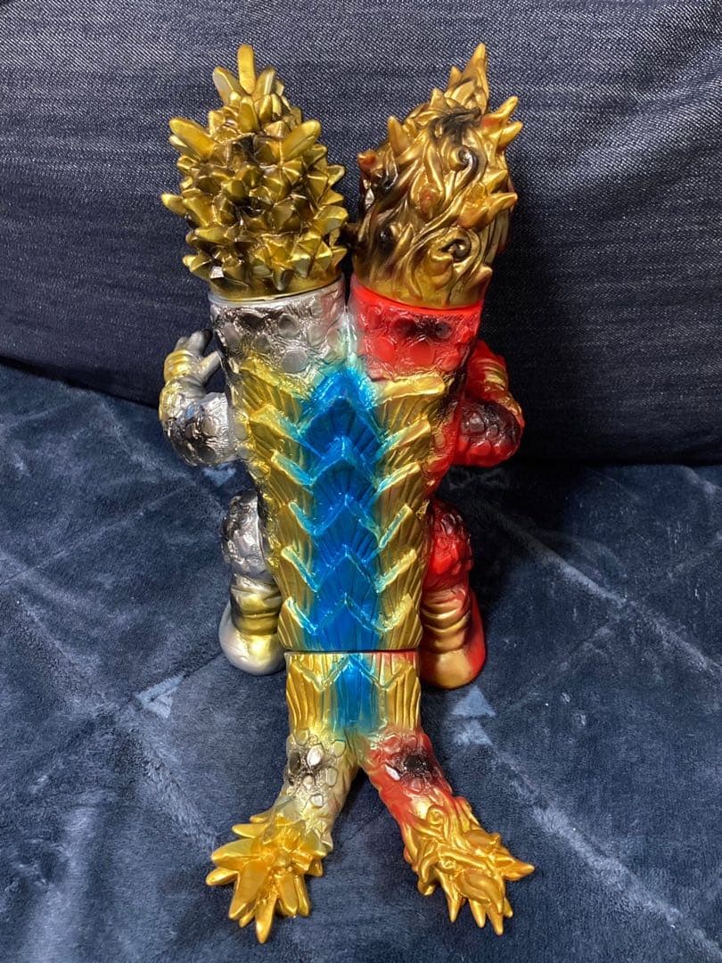 MAXTOY 双頭怪獣デュアロス One up 限定カラー ソフビ maxtoy