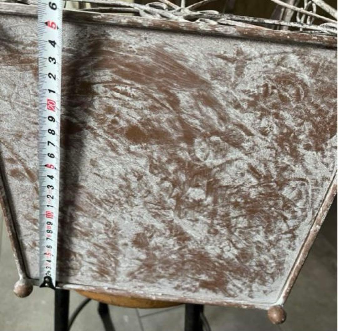 シャビーシック　アイアンハウス型　Lサイズ　インテリア雑貨　雑貨屋さん什器にも