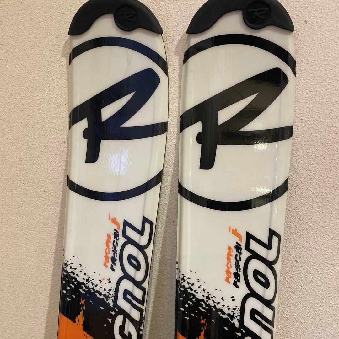 ROSSIGNOL スキー板(ビンディング付き)＆ストック　130㎝