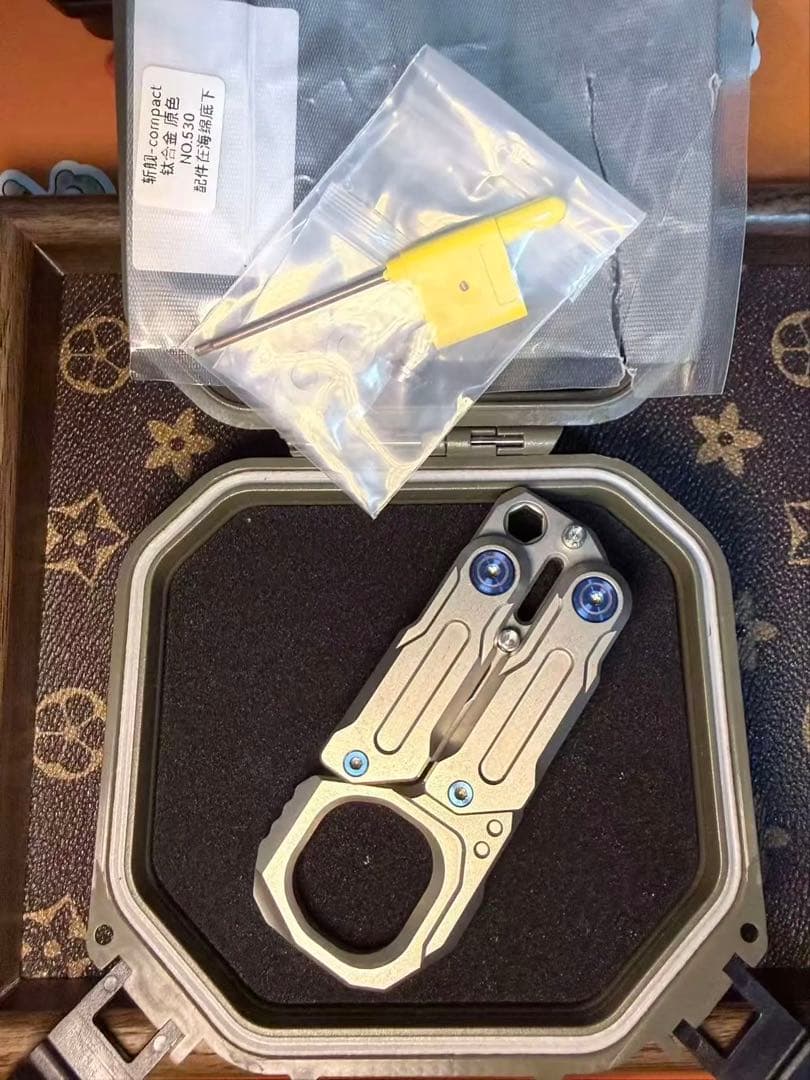 「正規品」WANWU Crusier Compact 2in1 Ti製　EDC
