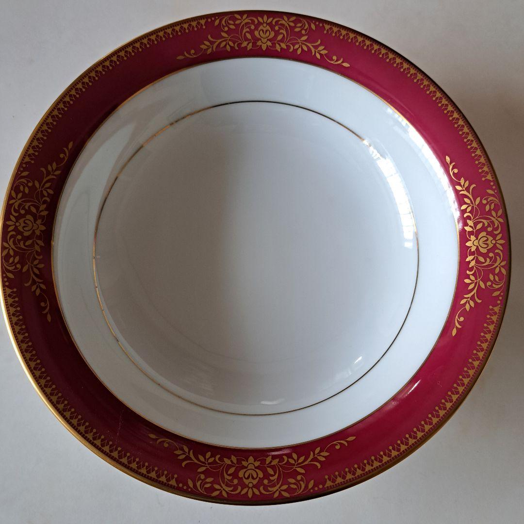 廃盤　Noritake ゴールドミア 6525　19cm深皿 5枚組