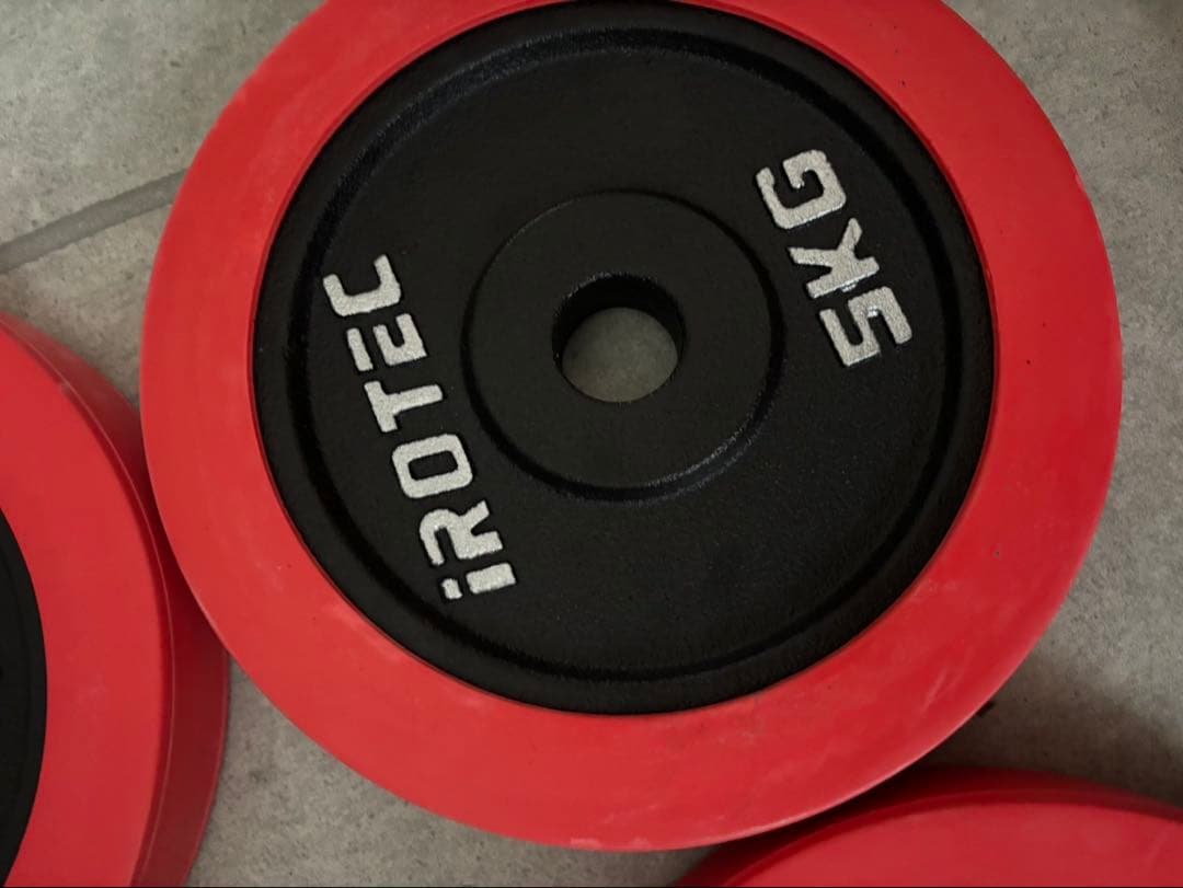 IROTEC 20kg 5kg 4枚 ダンベル バーベル プレート アイロテック