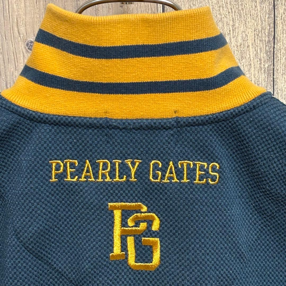 パーリーゲイツ　PEARLY GATES ジャケット　ジップアップ　刺繍ロゴ