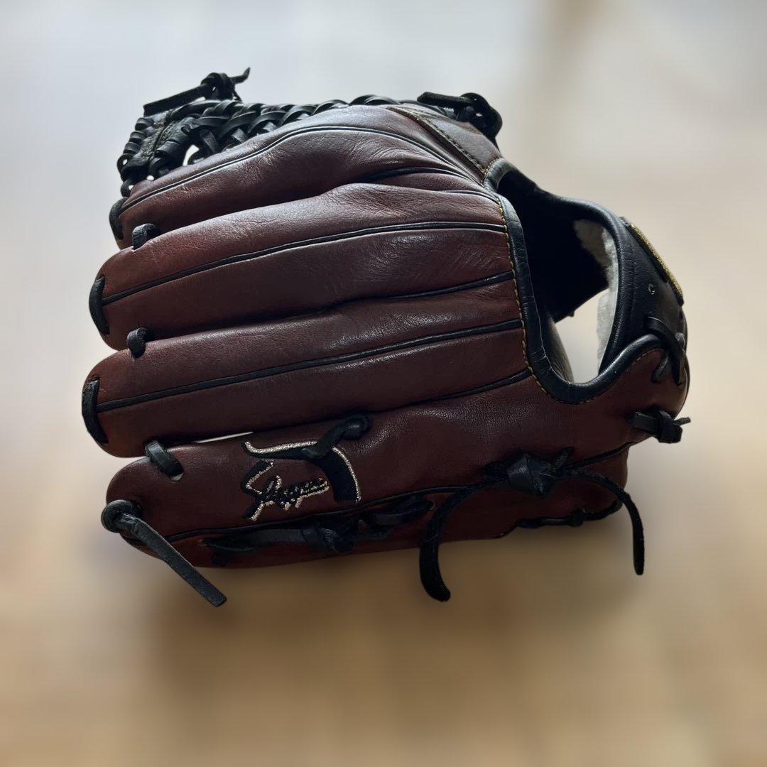 久保田スラッガー　Slugger 軟式グローブ 内野　ブラウン　ブラック