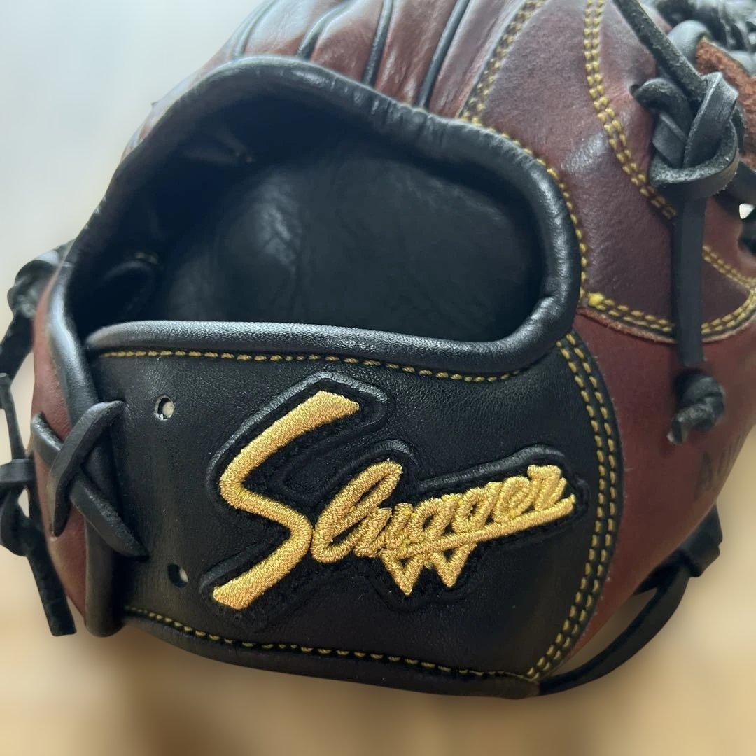 久保田スラッガー　Slugger 軟式グローブ 内野　ブラウン　ブラック